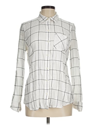 Gap Long Sleeve Button Down Shirt - front