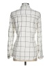 Gap Plaid Ivory Long Sleeve Button-Down Shirt Size M - photo 2