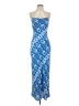Zara 100% Polyester Blue Cocktail Dress Size XS - photo 1
