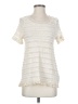 Eri + Ali Ivory Short Sleeve Top Size XS - photo 1