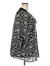 Bobeau 100% Rayon Black 3/4 Sleeve Blouse Size 2X - photo 4