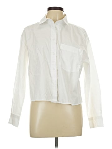 Banana Republic Factory Store Long Sleeve Button-Down Shirt (view 1)
