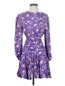 Maje Paisley Purple Cocktail Dress Size EU (FR) 34 / US 2 - photo 1