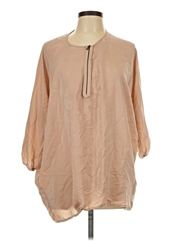 Vince. Sleeveless Silk Top (view 1)