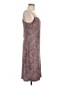 BCBG Animal Print Burgundy Cocktail Dress Size L - photo 4