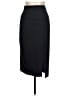 Unbranded Solid Black Casual Skirt Size L - photo 1