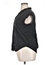 Jachs Girlfriend 100% Rayon Polka Dots Black Short Sleeve Blouse Size XL - photo 5