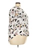 Torrid 100% Polyester Floral Ivory Short Sleeve Blouse Size 2X Plus (2) - photo 4