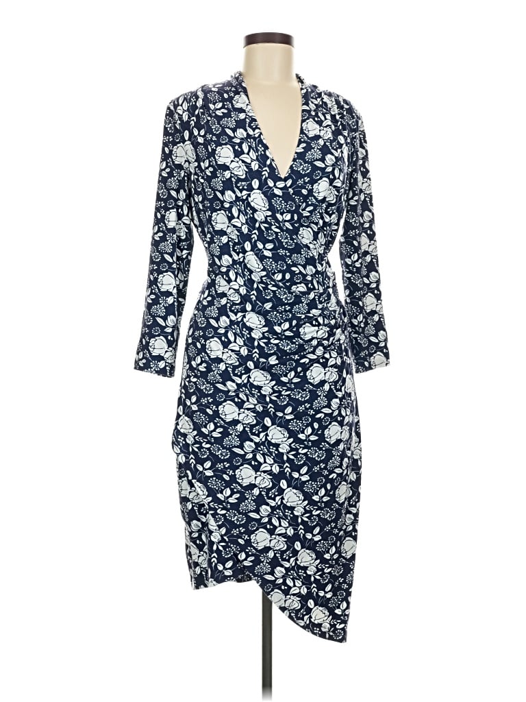 Pre-owned Nicole Miller Collection Casual Dress In Blue