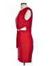 City Studio Solid Red Cocktail Dress Size L - photo 5