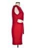 City Studio Solid Red Cocktail Dress Size L - photo 4