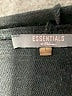 Essentials 100% Polyester Black Cardigan Size L - photo 7