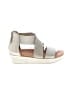 Gentle Souls Gray Ivory Sandals Size 6 - photo 1