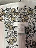 DressBarn 100% Polyester Silver Short Sleeve Blouse Size L (petite) - photo 7