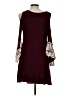 Judith March 100% Polyester Burgundy Cocktail Dress Size L - photo 2