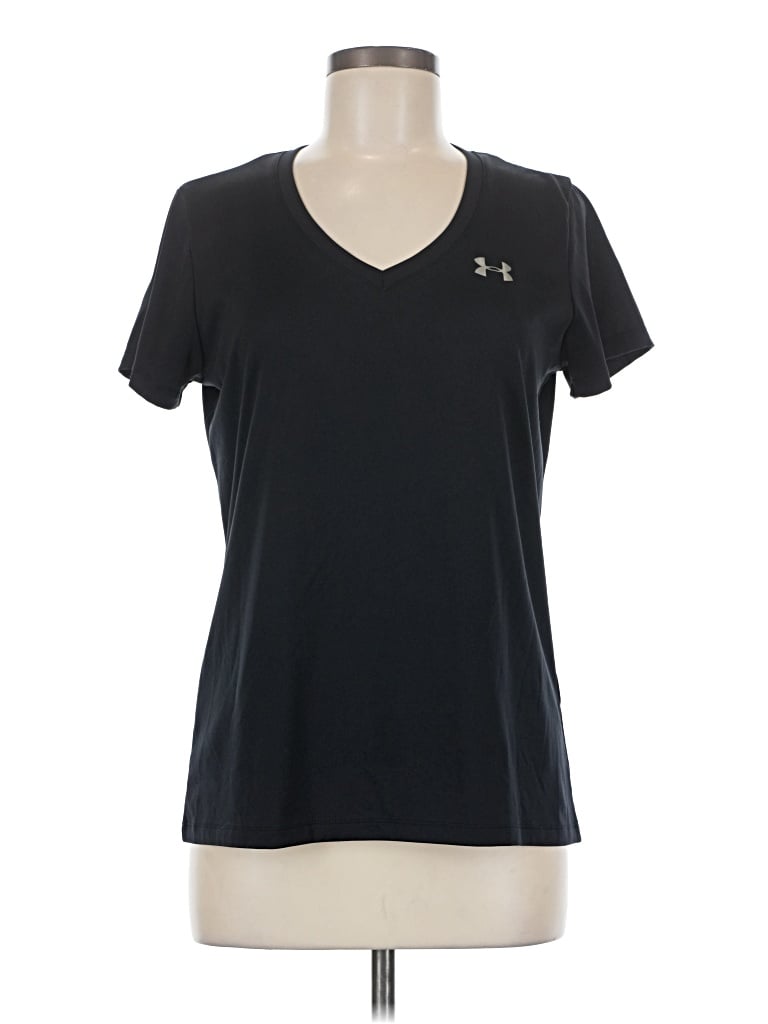 Pre-owned Under Armour Active T-shirt In Black