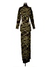 DUNDAS Camo Gold Cocktail Dress Size S - photo 1