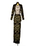 DUNDAS Camo Gold Cocktail Dress Size S - photo 2