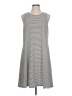 Old Navy Stripes Gray Casual Dress Size L - photo 1