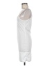 Unbranded 100% Polyester White Casual Dress Size M - photo 5