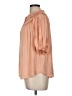 Maison d' Amelie 100% Polyester Orange Short Sleeve Blouse Size M - photo 5