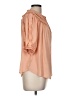 Maison d' Amelie 100% Polyester Orange Short Sleeve Blouse Size M - photo 4