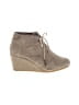 TOMS Gray Tan Ankle Boots Size 6 - photo 1
