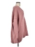 Free People Solid Pink Pullover Sweater Size M - photo 4