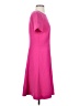 Ann Taylor Solid Pink Casual Dress Size 4 - photo 4