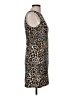 Just Be... Animal Print Brown Cocktail Dress Size M - photo 4