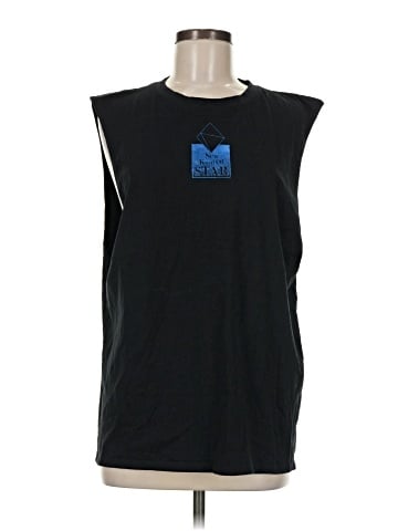 Zara W&B Collection Sleeveless T-Shirt (view 1)