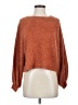 Audrey 3+1 Brown Pullover Sweater Size S - photo 1