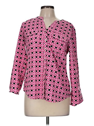 Notations Long Sleeve Blouse (view 1)