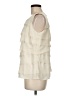 MICHAEL Michael Kors 100% Polyester Ivory Sleeveless Blouse Size M - photo 5