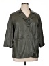 Ulla Popken 100% Polyurethane Green Raincoat Size XL - photo 1