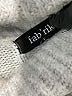 Fab'rik Color Block Gray Turtleneck Sweater Size S - photo 8