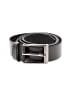 Unbranded 100% Leather Black Leather Belt Size L - photo 1