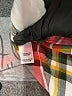Cato 100% Rayon Plaid Ivory Long Sleeve Button-Down Shirt Size XL - photo 8