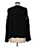 Madewell 100% Viscose Black Long Sleeve Blouse Size M - photo 2