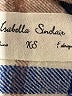 Isabella Sinclair 100% Cotton Plaid Blue Long Sleeve Button-Down Shirt Size XS - photo 8