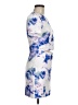 Bec & Bridge Print Blue Cocktail Dress Size 6 - photo 4