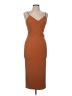 Forever 21 Solid Brown Cocktail Dress Size M - photo 1
