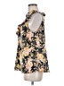 Unbranded 100% Polyester Yellow Black Sleeveless Blouse Size L (estimated) - photo 5