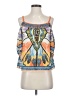 Flying Tomato 100% Polyester Orange Sleeveless Blouse Size S - photo 1