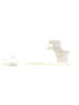 INC International Concepts Ivory Flip Flops Size 10 - photo 1