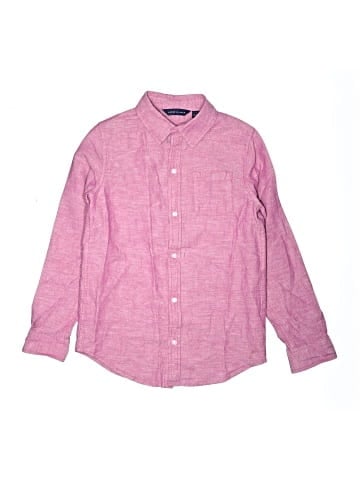 Janie and Jack Long Sleeve Button-Down Shirt (view 1)