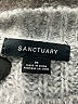 Sanctuary 100% Polyester Metallic Gray Pullover Sweater Size M - photo 7