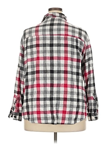 Just For Women Long Sleeve Button-Down Shirt (view 2)