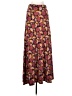 Lularoe Print Burgundy Casual Skirt Size XXS - photo 1