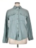 Wallflower Teal Long Sleeve Button-Down Shirt Size XL - photo 1
